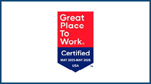 2025 Great Places to Work Certification Logo