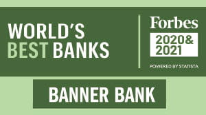 Logo for Forbes Worlds Best Banks 2020 and 2021