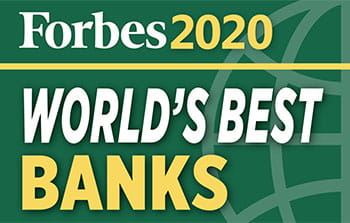 Forbes 2020 World's Best Banks