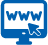 computer and mouse icon