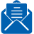 envelope icon with paper